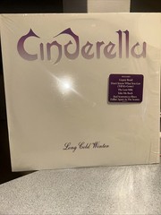 Cinderella Long Cold Winter Vinyl LP 1988 Mercury 834612-1 VG Embossed Cover