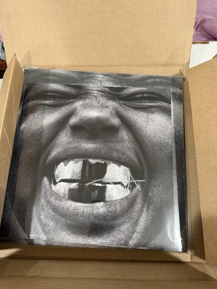 2x KANYE WEST YE BULLY SIGNED VINYL LP LIMITED Black In Hand
