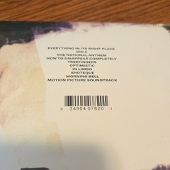 Radiohead Kid A XL Recordings 2000 12″ Black Vinyl Electronic LP 33RPM