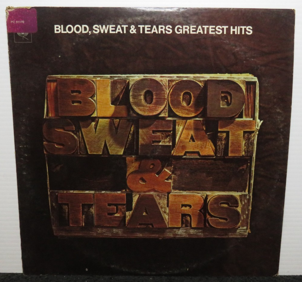 BLOOD SWEAT & TEARS GREATEST HITS (VG) PC-31170 LP VINYL RECORD