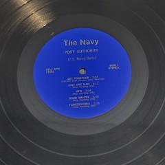 PORT AUTHORITY Port Authority 1971 Vinyl LP United States Navy 71001 –