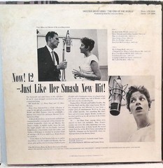 Skeeter Davis ‎– Skeeter Davis Sings The End Of The World EX Vinyl, LP 1963 Mono
