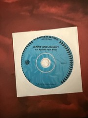 Jenny And Johnny, I’m Having Fun Now Warner Bros Clear Vinyl Rare Record see