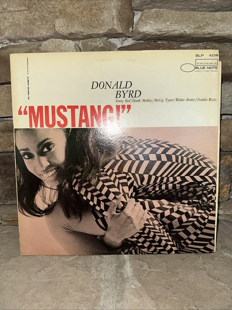 Mustang! by Donald Byrd Vinyl, 1966 Stereo Release NY USA Labels Ex/VG+