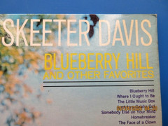Skeeter Davis Vinyl Record Album Blueberry Hill and Other Favorites 1965 Vintage