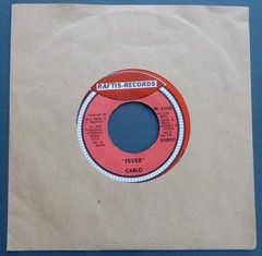 CARLO – Fever / Claudine 7” (Raftis Records RR110, US Press, Fuzz / Funk / Soul)