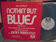 RARE OOP Jamey Aebersold LP VINYL Nothin’ But the Blues 1978 jazz Rufus Reid JA