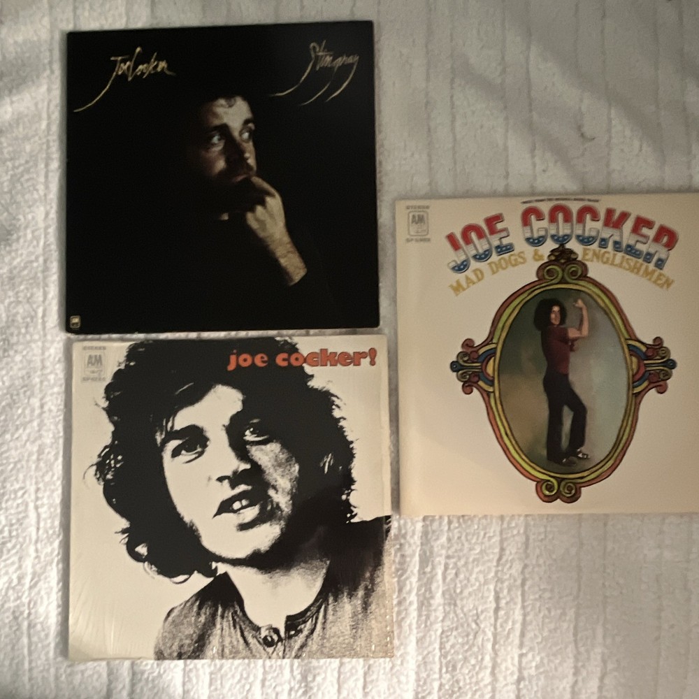 Joe Cocker Mad Dogs & Englishmen A&M Vinyl LP Rock Black Cardboard Sleeve
