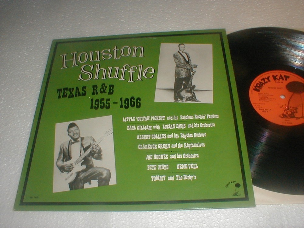 Houston Shuffle TEXAS R&B 1955-66 Various Comp LP 1984 Soul Blues Albert Collins