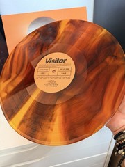 Sienna Spiro Visitor LE LP Mahogany Melt Vinyl 2410/3000 Blood Records MINT