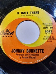 Johnny Burnette – It isn’t there/All Week Long 1963 7″ Capitol GOOD+ F226