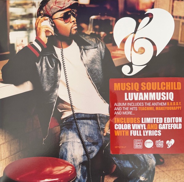 Musiq Soulchild – Luvanmusiq (RED & CLEAR SPARKLED VINYL 2xLP Get On Down GET527