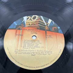 Patton Original Score Jerry Goldsmith 12″ Album LP Vinyl Record 1970 T-902 Excel