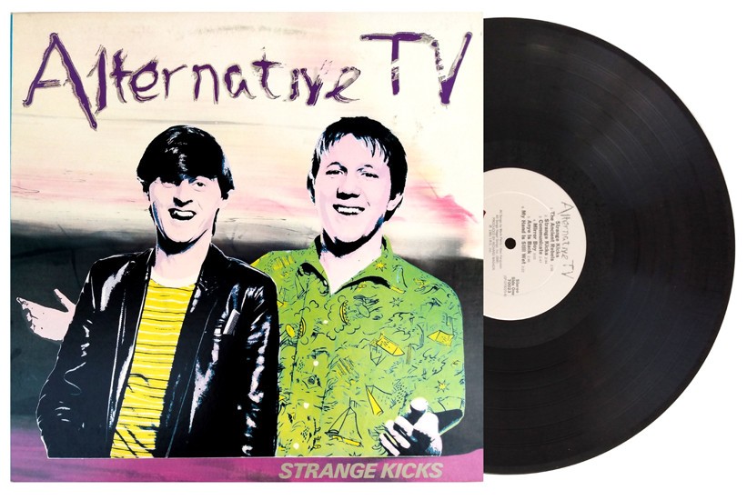 ALTERNATIVE TV STRANGE KICKS 33 RPM 12″ Album “Anciet Rebels” + DISC: MINT!