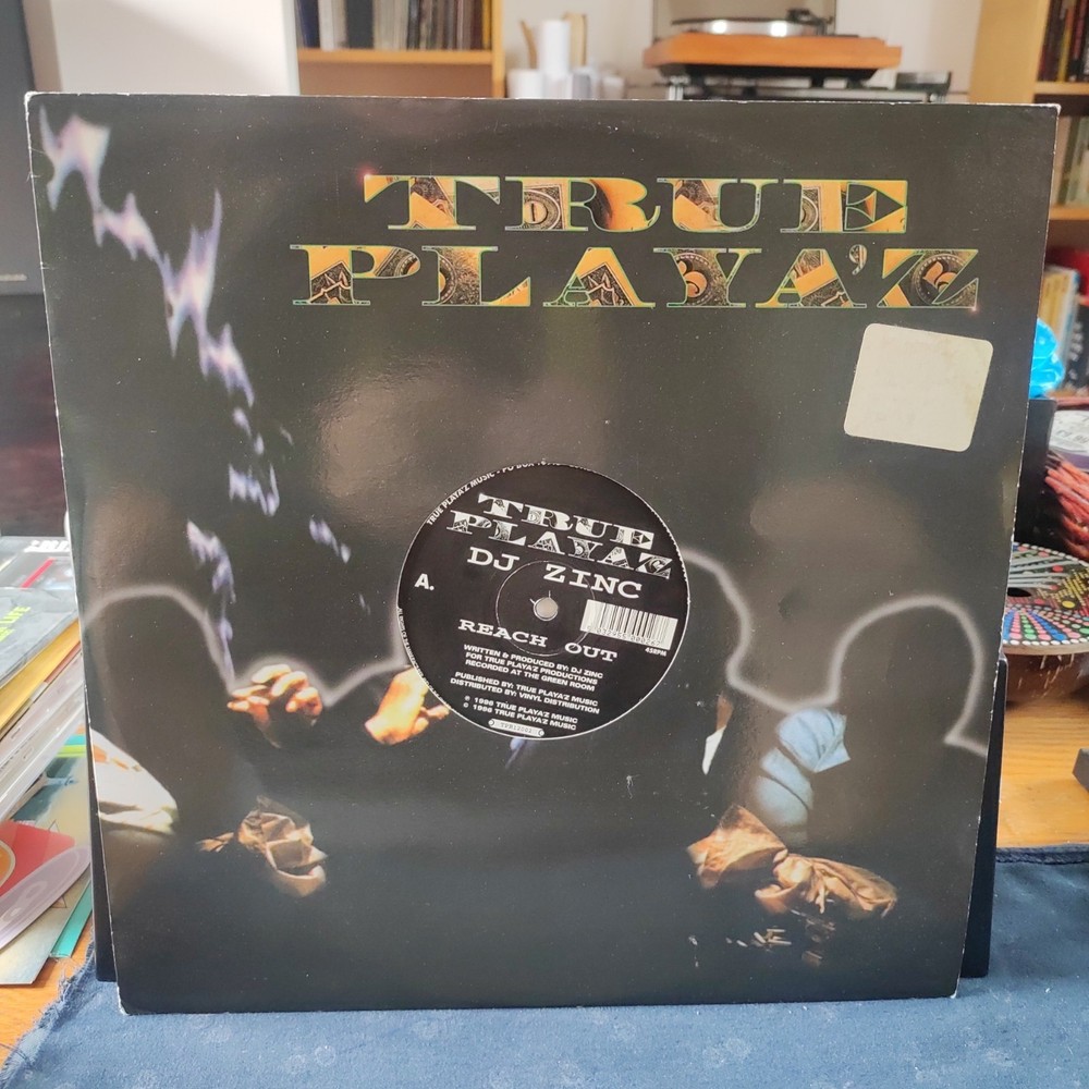 DJ Zinc Reach Out/Pranksters 12″Vinyl True Playaz TPR12002 Ex/VG++