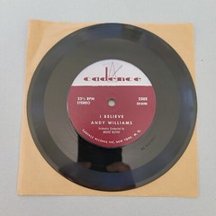 Cadence Records- Andy Williams – You’ll Never Walk Alone / I Believe – 33-1/3RPM