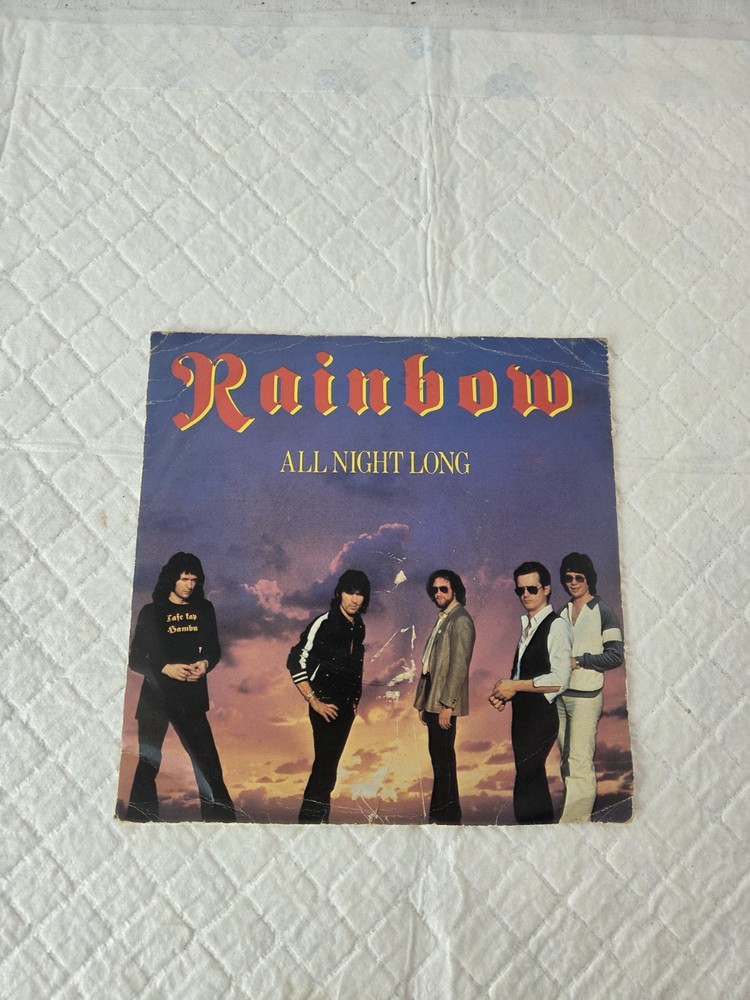 Rainbow All Night Long / Weiss Heim 7″ Vinyl Single