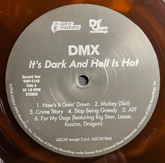 DMX – It’s Dark and Hell Is Hot – VMP VINYL ME PLEASE Blood In 2xLP SEALED! NEW!