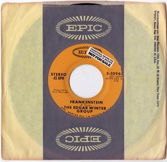 Edgar Winter Group – Frankenstein b/w Undercover Man 1972 ver, NEVER PLAYED NM
