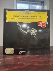Deutsche Grammophon Beethoven Symphonie Nr. 5 Vinyl LP Karajan Berliner Philhar…