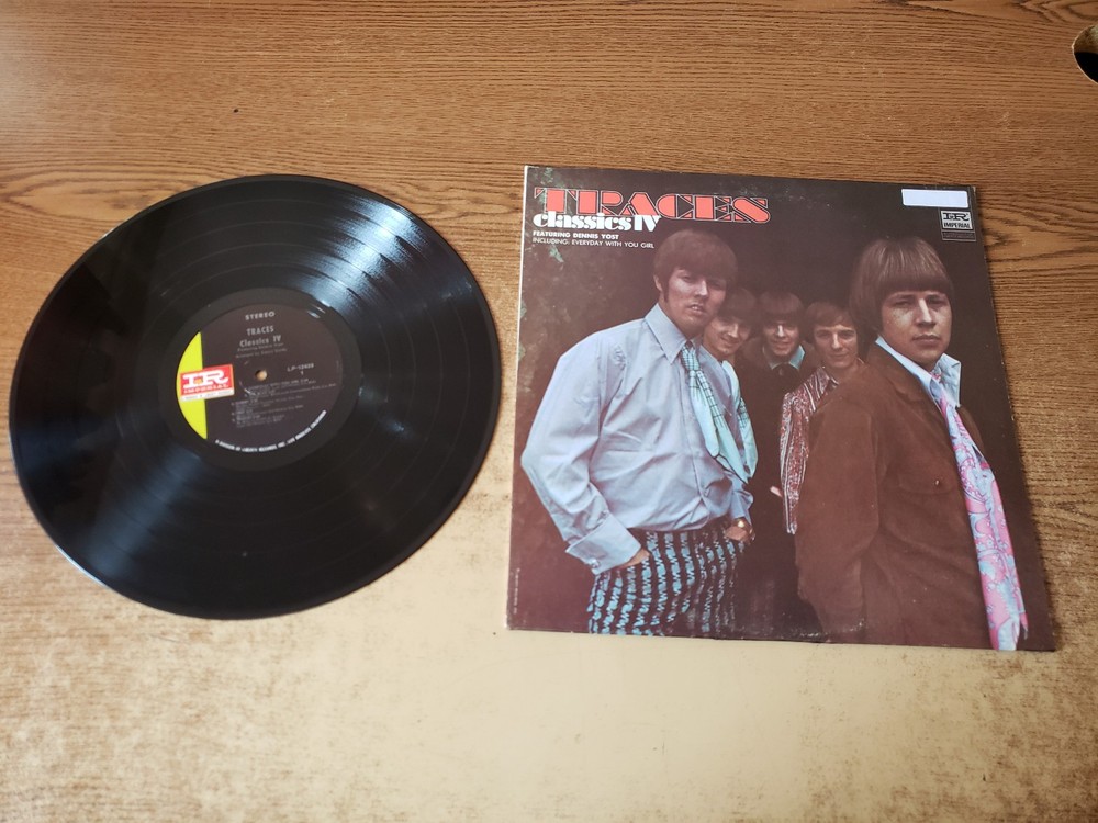 1960s VG+ Classics IV – Traces 12429 LP33 see notes!