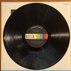 Vintage Vinyl 33 1/3 RPM LP Record Album: Kitty Wells, “Pledging My Love”