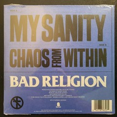 Bad Religion – My Sanity / Chaos From Within Vinyl RSD 2019 RARE New Sealed