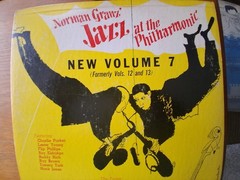 Jazz At The Philharmonic New Vol 7 Clef Records VG Mono Original Parker, Young