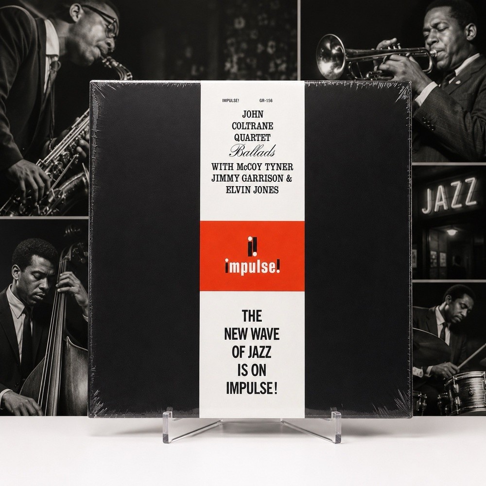 John Coltrane Quartet Ballads LP Vinyl Record Impulse! GR-156 1995 Reissue Jazz