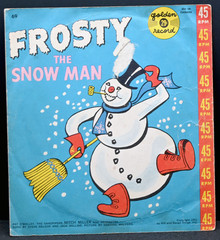 Golden Records “Frosty The Snowman” #69 6″ Vinyl 45 RPM Black Vintage 1951 VG/VG