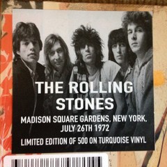 ROLLING STONES Live In New York 1972 Limited Edition 500 Turquoise Vinyl SEALED