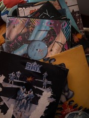 vinyl records