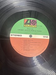 CROSBY, STILLS, NASH & YOUNG ~ Deja Vu ~ 1970 1st Pressing Atlantic SD 7200