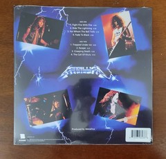 Metallica – Ride The Lightning – Blue Splatter Limited 40th Anniversary Vinyl LP