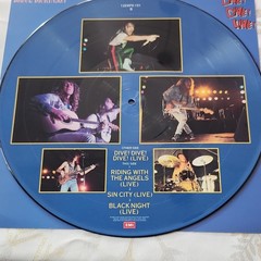 Bruce Dickinson Dive! Dive! Live! Picture Disc Vinyl 1990 EMI 12″ 12EMPD 151