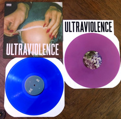 LANA DEL RAY Ultraviolence Rare Alternate Cover Blue / Violet Colored Vinyl 2 LP
