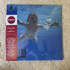 Nirvana – Nevermind (Silver Color Vinyl LP Record)