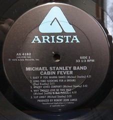 Michael Stanley Band- Cabin Fever 1978 AB-4182 Vinyl 12” ULTRASONIC CLEANED