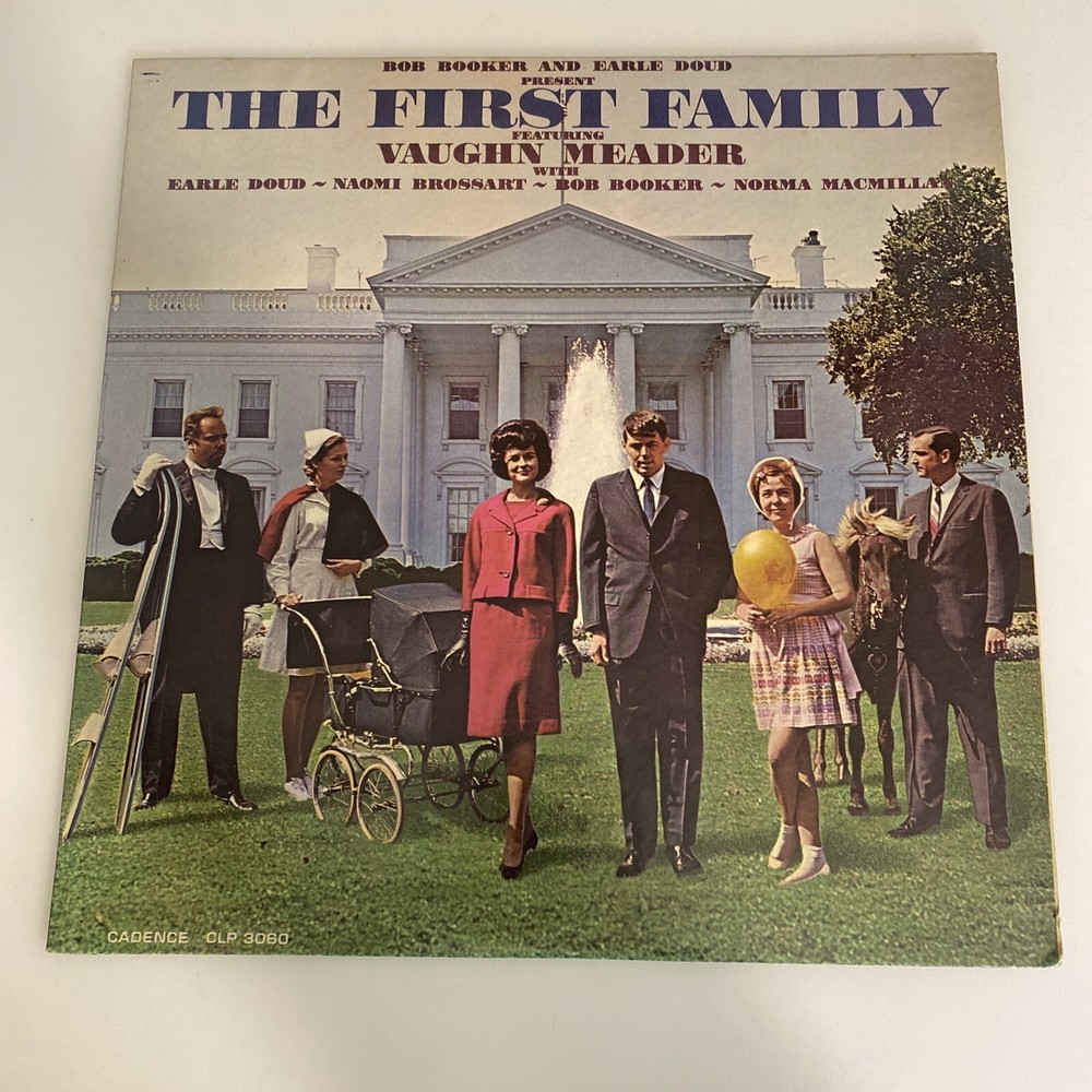 BOB BOOKER, EARLE DOUD “THE FIRST FAMILY” 12″ Vinyl LP Looks Unplayed sld