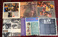 Huge John Mayall Green blues vinyl record lot 6 LPs Ultrasonic cln VG+/EX+