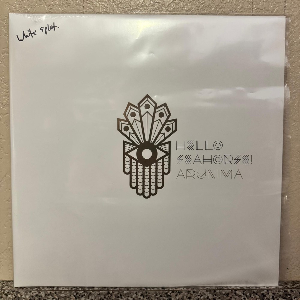 HELLO SEAHORSE -ARUNIMA- 2021 MEXICAN DOUBLE LP, WHITE SPLATTERED, STILL SEALED