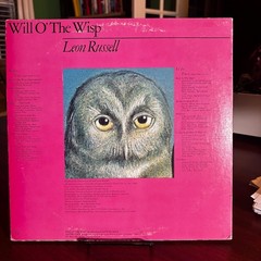 Leon Russell – Will O’ the Wisp LP (1975) – Original Pink Sleeve