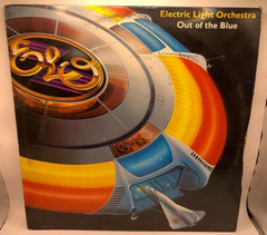 Electric Light Orchestra Out of the Blue Vinyl Record Album Double LP Poster Inc