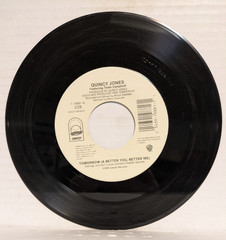 45 ~Quincy Jones / Tevin Campbell: “Tomorrow (A Better You, Better Me)” (VG)