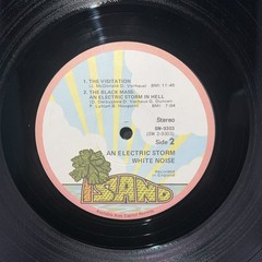 White Noise “An Electric Storm” (1971 LP) US Winchester Pressing Island Label
