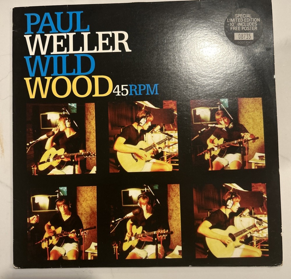 Paul Weller – Wildwood 10’ Special Limited Edition & Poster/1992/GODT 104/