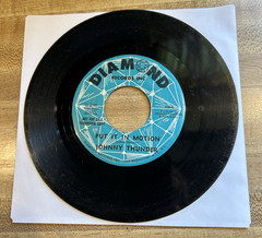 JOHNNY THUNDER “GROOVY TWO SHOES” 45 RPM -’68 FUNK/SOUL DIAMOND PROMO 246 EX!