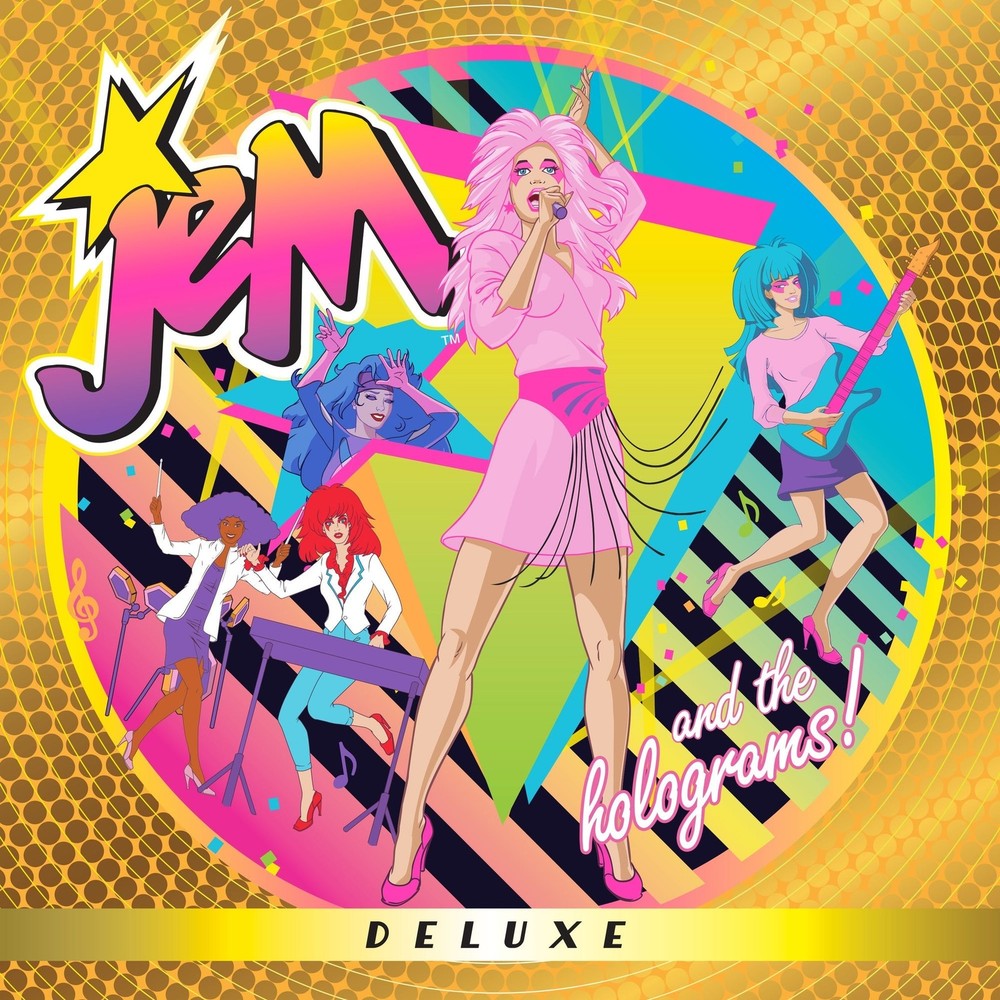 Jem And The Holograms – Jem And The Holograms (Deluxe) (Lemonade Glitter Vinyl)