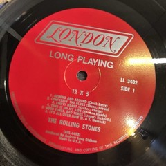 THE ROLLING STONES LP ☆12×5☆ 1966 ~UNDER BOARDWALK~ TIME IS ON MY SIDE ~ SUSIE Q