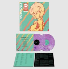 Evangelion Finally Translucent Purple Marble Colored Vinyl 2XLP Mondo Edition